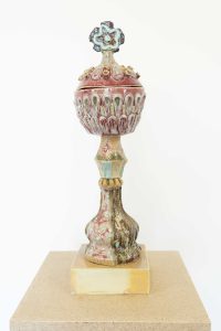 Trophy, 2025, ceramic, 52 x 14,5 x 14 cm
