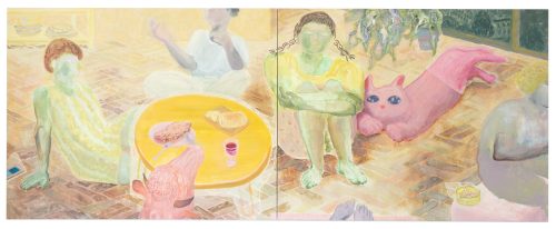 Ohne Titel / No title, 2024, Öl auf Leinwand / Oil on canvas, 149 x 233 cm